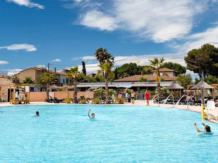 Camping Siblu Les Sables du midi - Funpass inclus - Mobilhome 8 personas - Aire acondicionado Essentiel 3ch 8p Signature in Valras-Plage, Costa mediterránea (Francia)