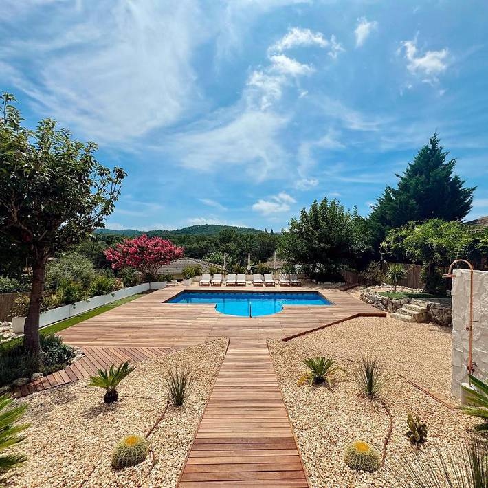 Casa rural para 8 personas, con Terraza y Jardín además de Piscina y Vistas en Caldas de Malavella - 3
