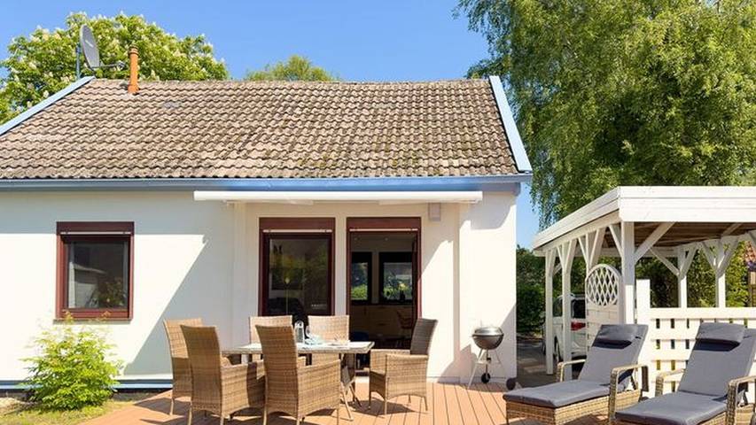 Ferienhaus für 2 Personen, mit Garten, mit Haustier am Saaler Bodden