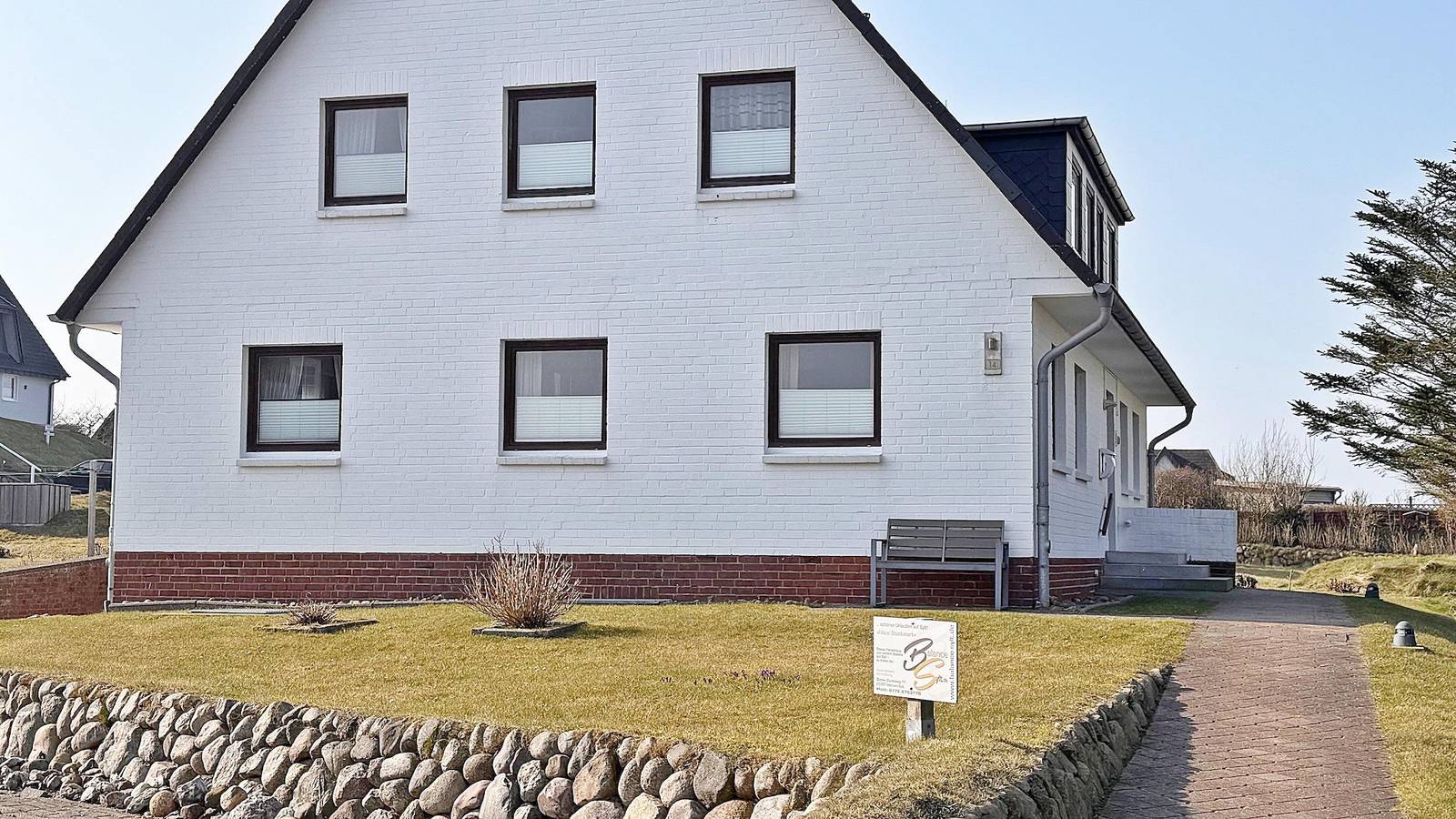 Appartement de vacances entier, "Haus Stückmark" 4 Ferienwohnungen tw. mit Meerbli in Hörnum, Sylt
