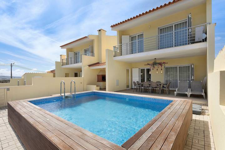 Villa pour 6 personnes, avec Balcon et Jardin à Nazaré