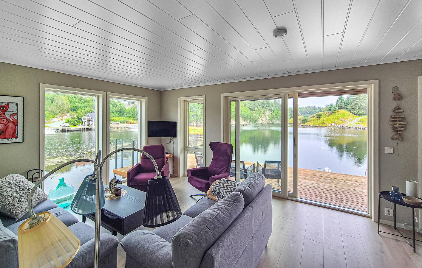 Ferienhaus für 10 Personen mit Terrasse in Bømlo