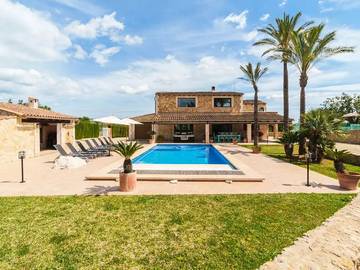 Villa in Inca, Mallorca Inselmitte für 9 