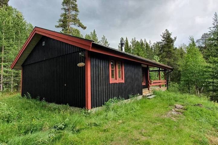 Blockhütte für 6 Personen, mit Balkon und Sauna, mit Haustier - 1