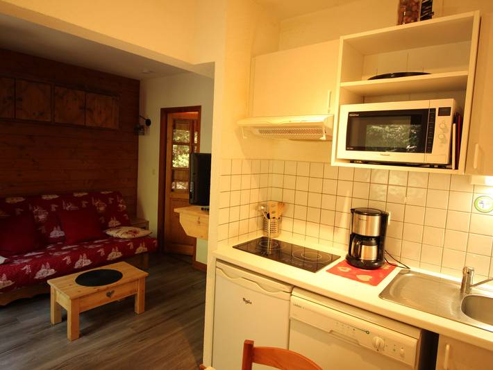 Estudio entero, Estudio cómodo y tranquilo - 4 pers. in La Norma, Villarodin-Bourget