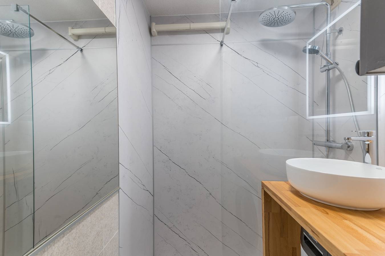 Ganze Wohnung, Ferienwohnung für 4 Personen mit Balkon in Station de Morillon, Grand Massif