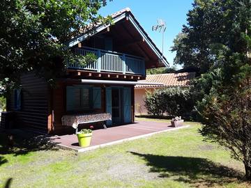 Maison de campagne pour 5 personnes, avec balcon ainsi que piscine et jardin à La Teste-de-Buch
