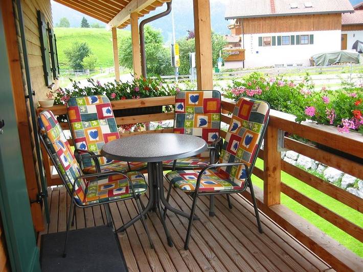 Ferienwohnung für 2 Personen, mit Balkon, mit Haustier in Obermaiselstein - 4