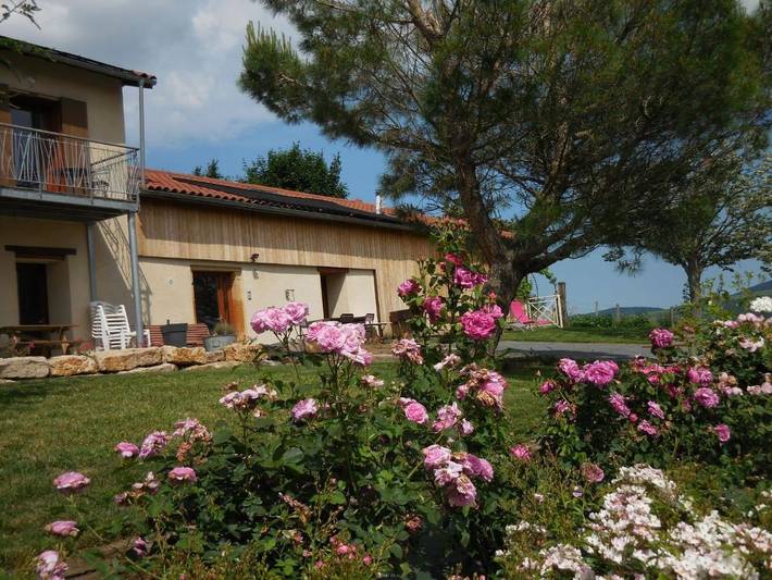 Maison de vacances pour 6 personnes, avec jardin et vue, animaux acceptés