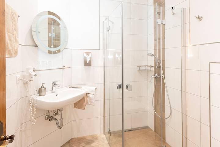 Pension für 2 Personen, mit Balkon und Balkon/Terrasse sowie Terrasse und Garten in Fränkisches Weinland - 4
