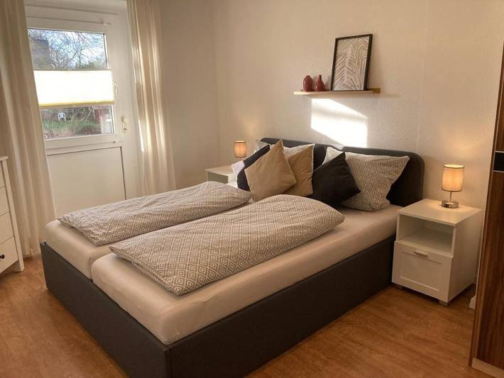 Vakantiewoning voor 4 personen, met tuin en uitzicht in Minden
