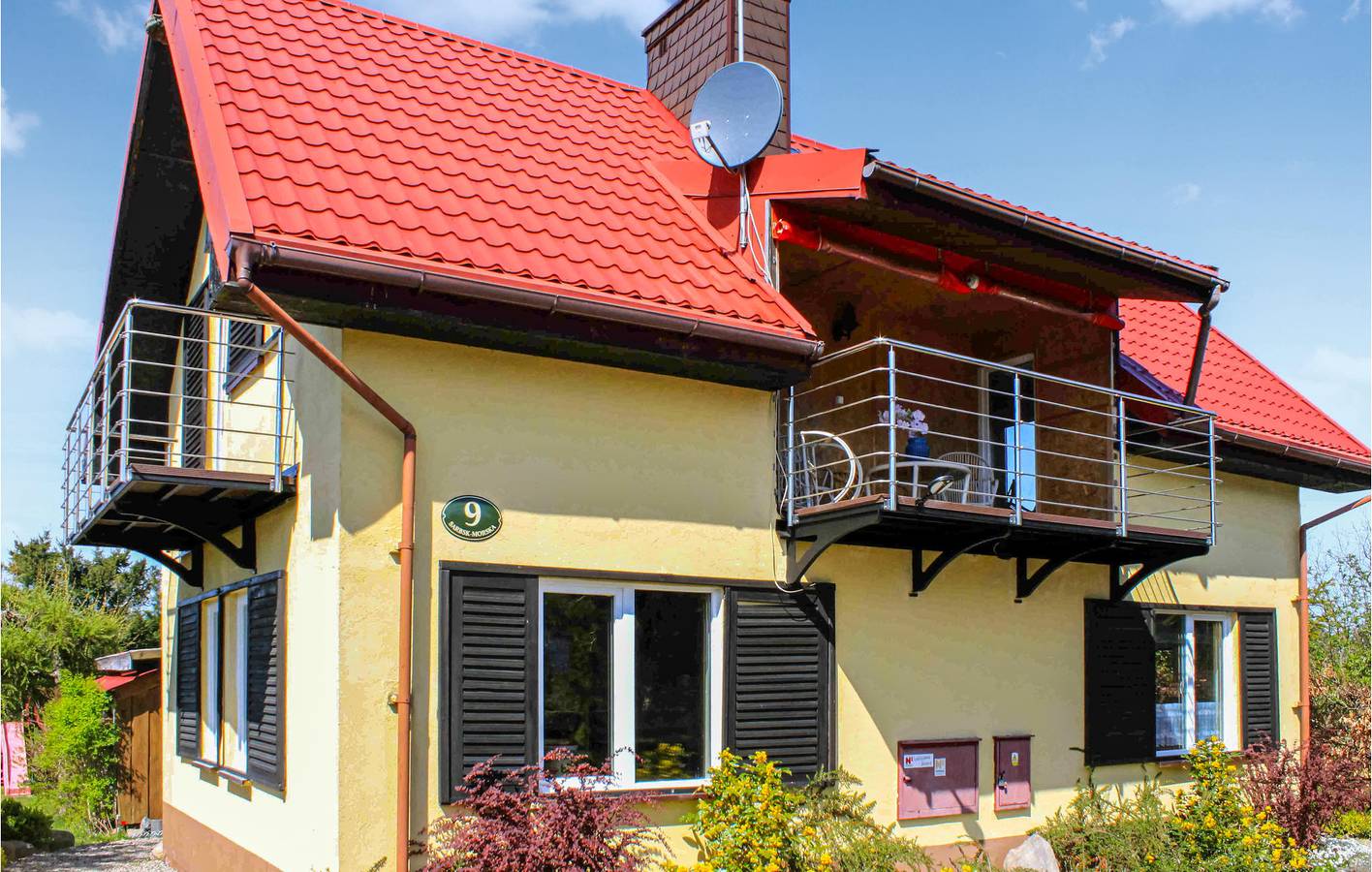 Ferienhaus für 9 Personen mit Terrasse in Polnische Ostsee