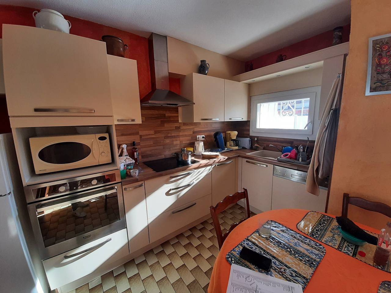 4-Personen-Pavillon 50m vom Strand mit umzäuntem Garten und Privatparkplatz in Valras-Plage, Mittelmeerküste (Frankreich)