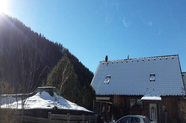 Ferienhaus für 4 Personen, mit Sauna und Balkon sowie Garten in Stadl-Predlitz