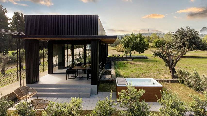 Lodge für 4 Personen, mit Ausblick und Garten sowie Pool auf Sizilien - 4