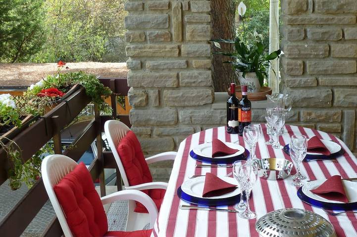 Holiday rental for 6 people, with balcony and garden in Arezzo
