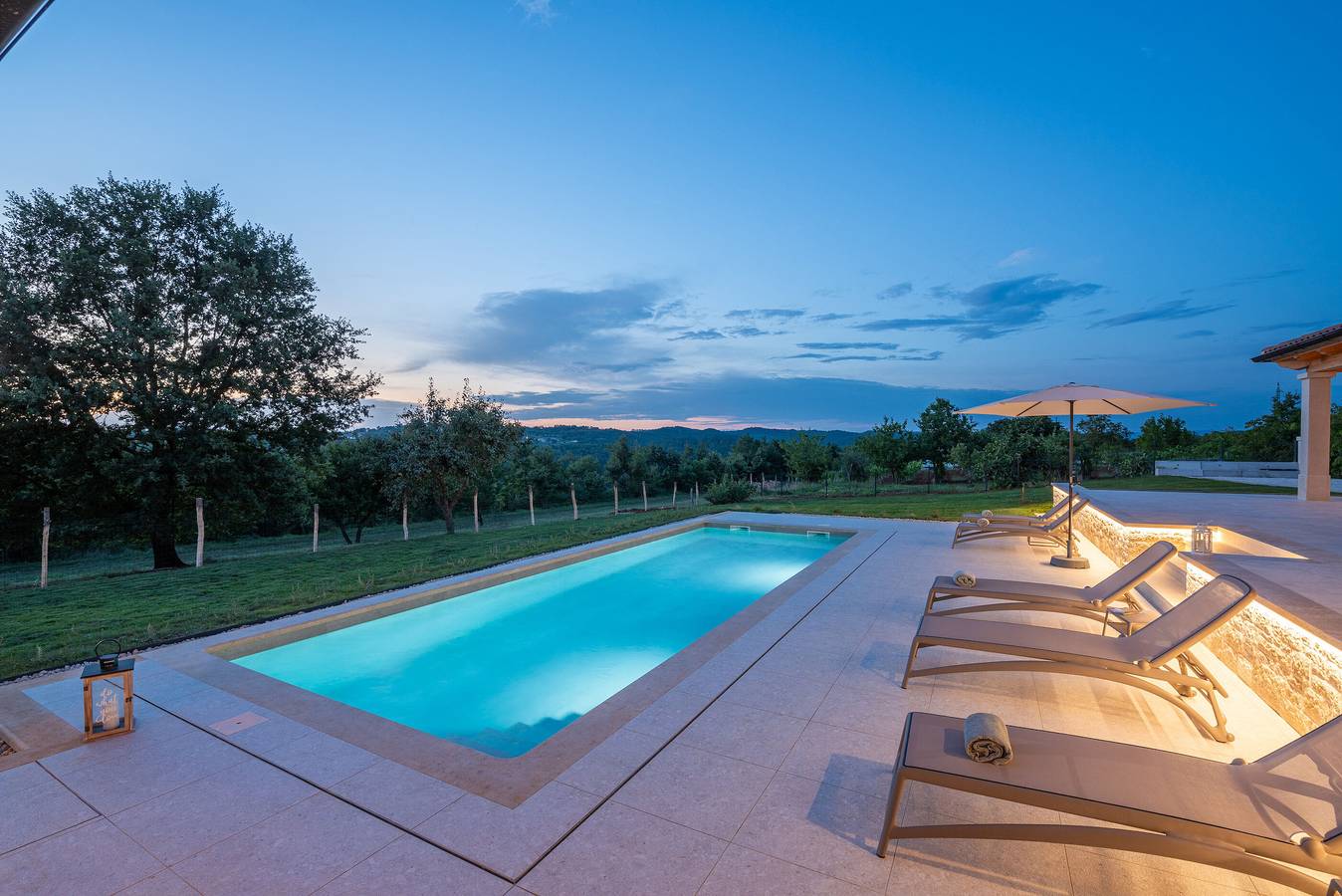 Villa Villa Sentiero s bazenom in Beram, Pazin