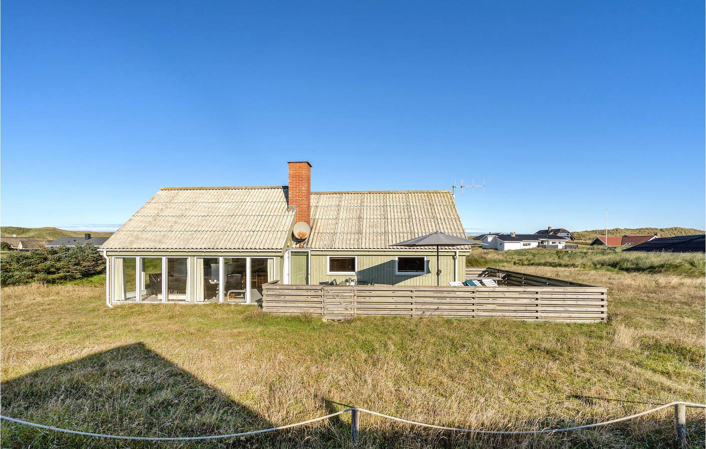 Ferienhaus für 6 Personen mit Terrasse in Årgab, Holmsland Klit