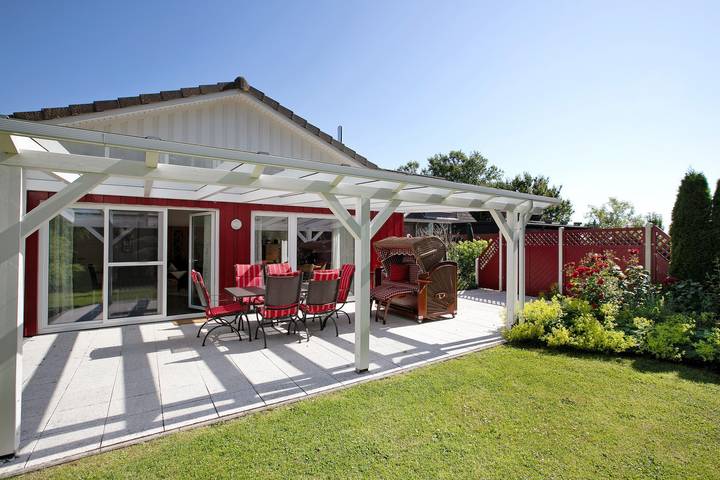 Ferienhaus für 6 Personen, mit Garten und Sauna an der Nordsee