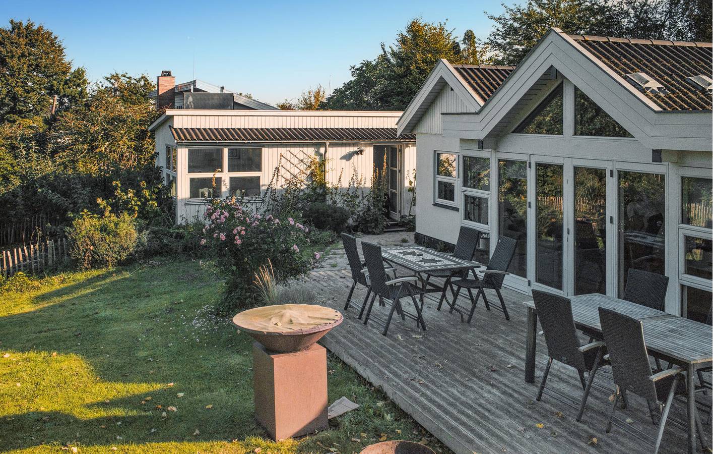 Ferienhaus für 8 Personen mit Terrasse in Kirke Hyllinge, Lejre und Umgebung