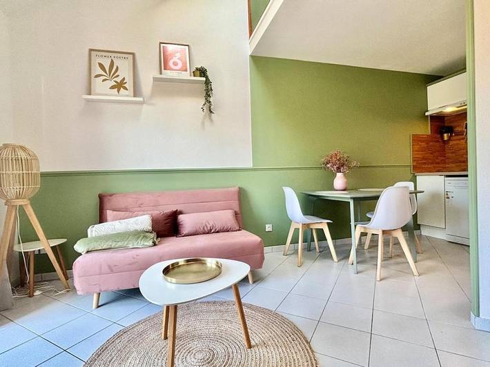 Appartement de vacances pour 3 personnes, avec terrasse, animaux acceptés