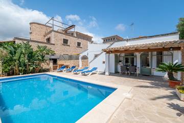 Ferienhaus in Cala Santanyí, Santanyí für 4 