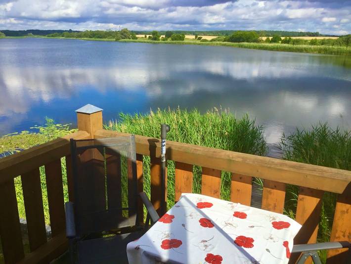 Ferienwohnung für 2 Personen, mit Balkon und Garten in Blankensee (Mecklenburg)