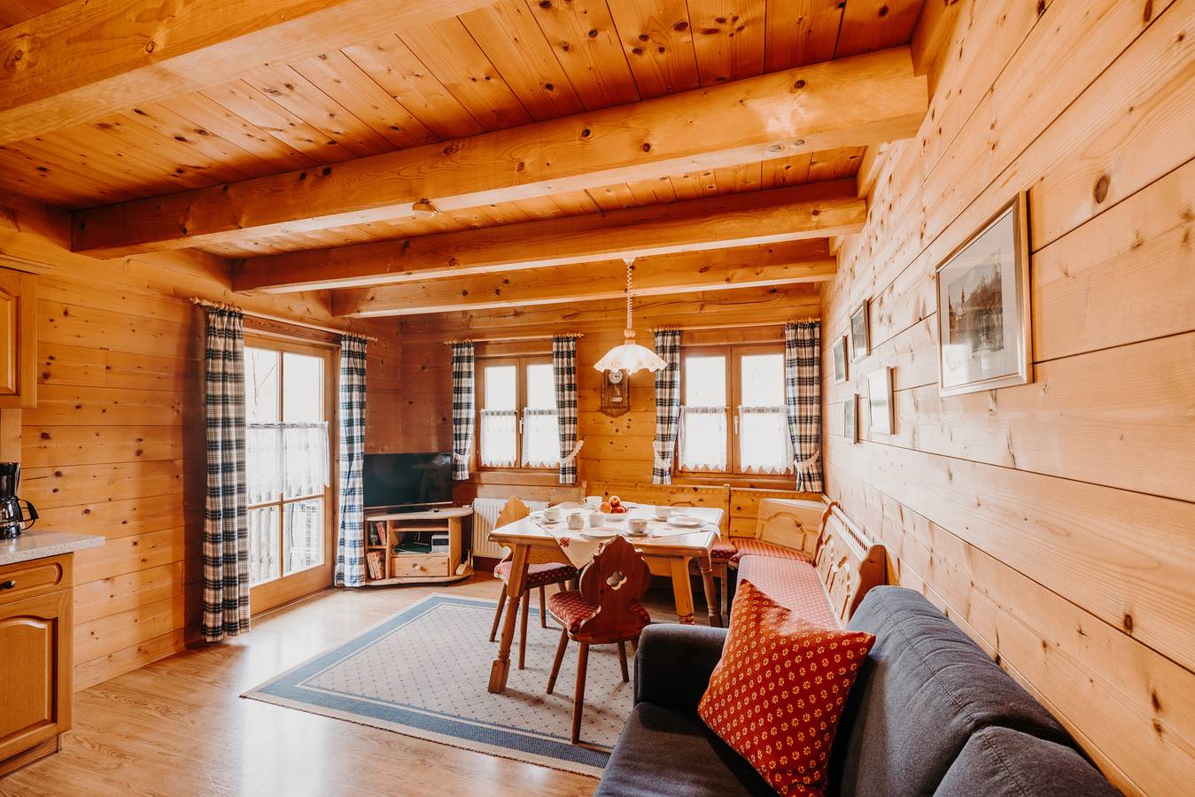 Hel ferielejlighed, Unterschabllehen - holiday flat no.1, for 1-2 persons in Berchtesgaden, Berchtesgaden Alperne