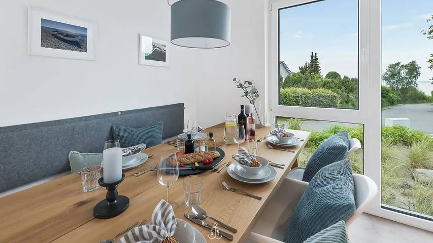 Ferienhaus mit Meerblick für 5 Personen, mit Terrasse in Halbinsel Holnis - 2