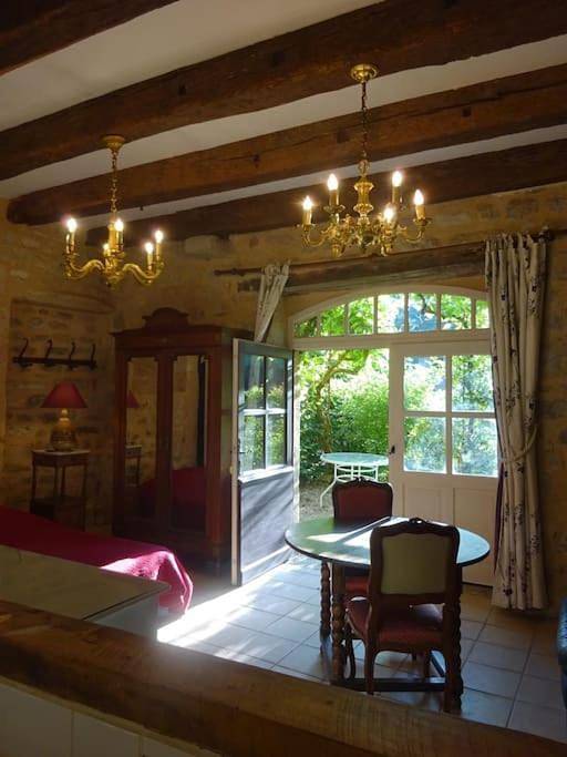Maison de vacances pour 2 personnes, avec terrasse et jardin