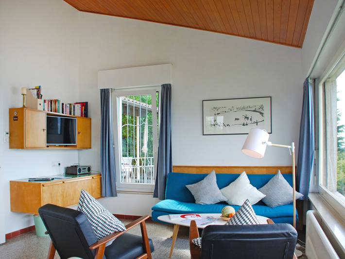 Ferienhaus für 2 Personen, mit Garten und Ausblick sowie Seeblick, mit Haustier in Lugano - 4