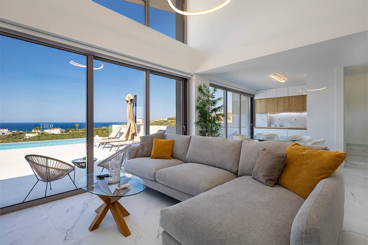 Theofilos Villa | Theo Luxury Villas With Sea View in Chania region