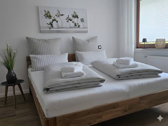 Ferienwohnung für 2 Personen, mit Garten
