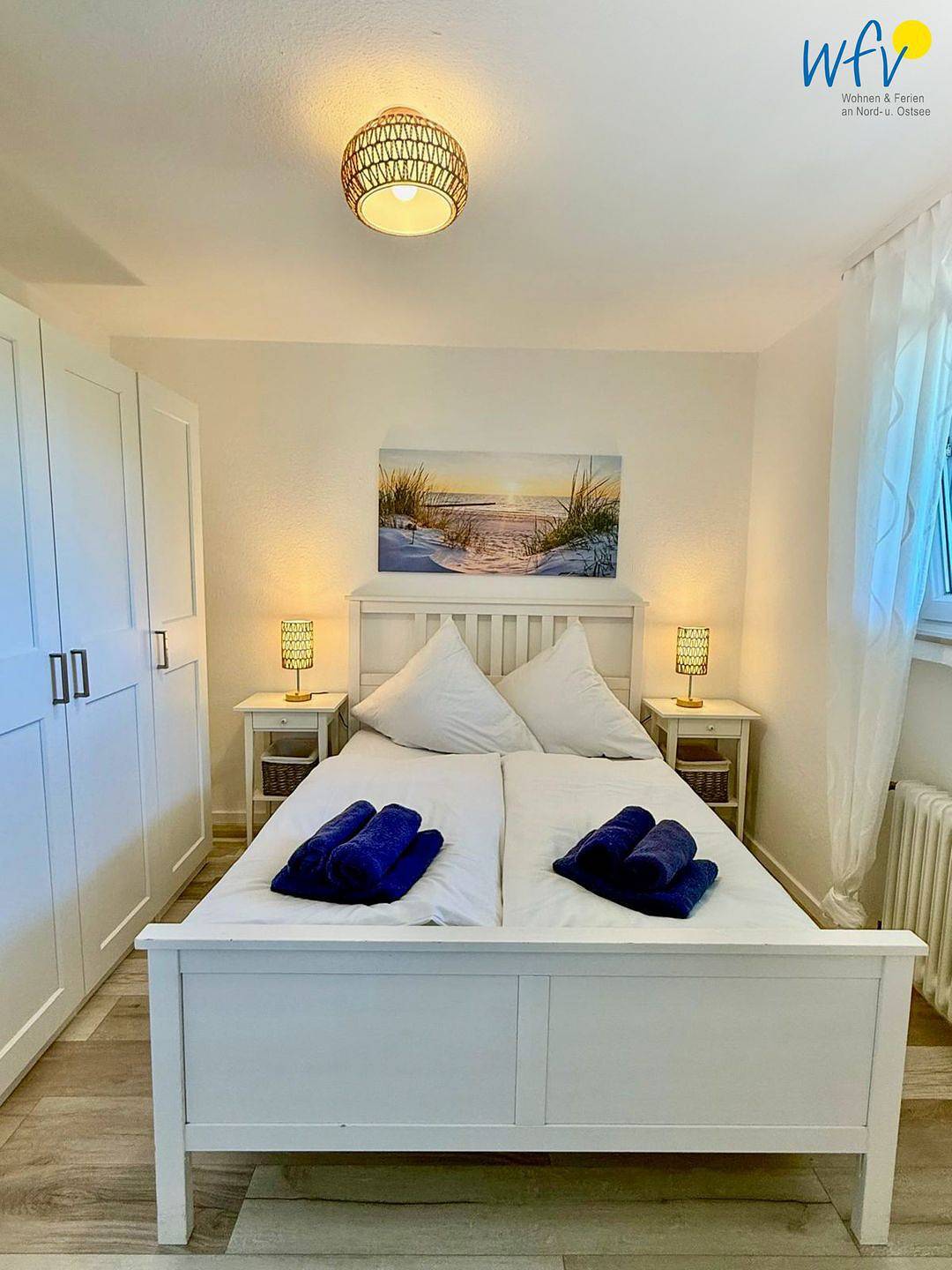 Appartement entier, Gemütliche Ferienwohnung Perla auf Borkum mit sonnigem Balkon in Borkum