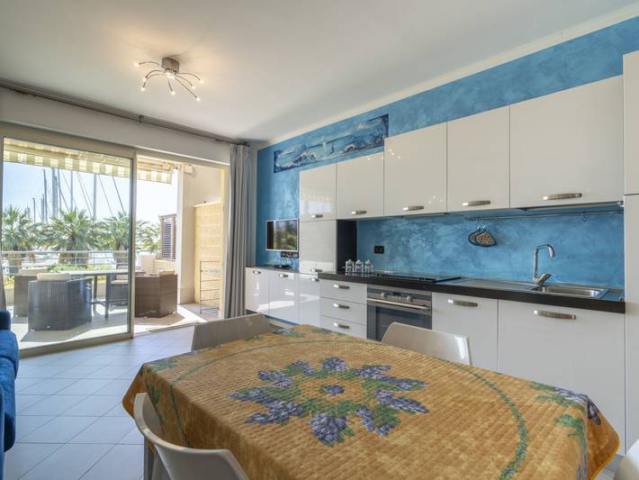 Ferienwohnung für 4 Personen, mit Balkon und Garten in Ligurien - 3
