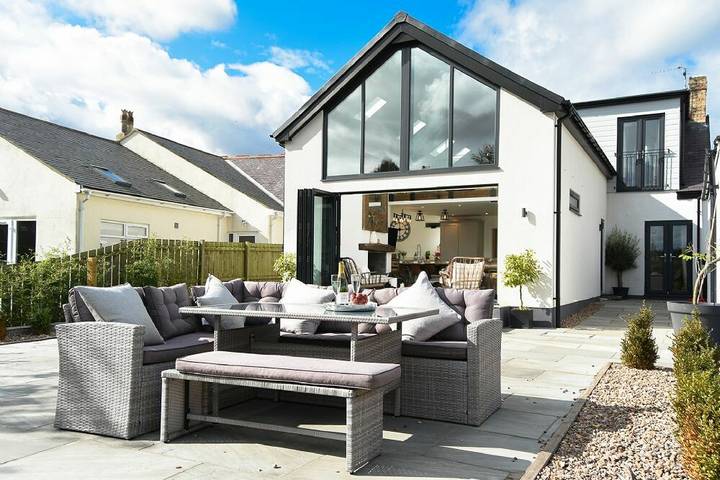 Cottage for 10 people, with garden, with pets in Northumberland