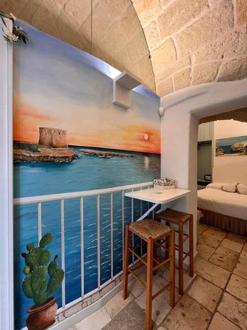 Chambre d’hôte pour 2 personnes, avec vue à Polignano a Mare