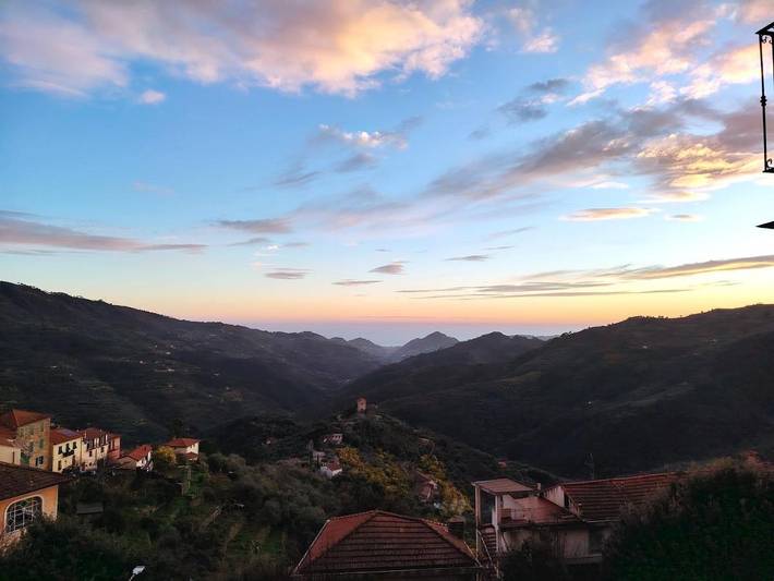 Gîte pour 3 personnes, avec vue, animaux acceptés à Perinaldo