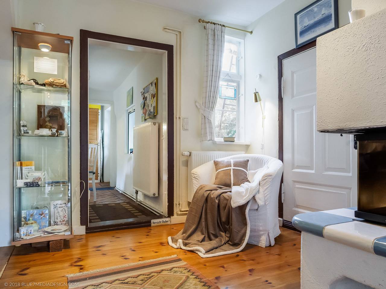 Altes Kapitänshäuschen in Prerow, Fischland - Darß - Zingst