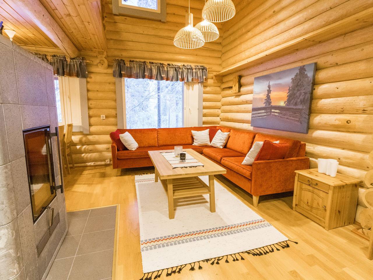 Salvostie 13, hetta in Lappland