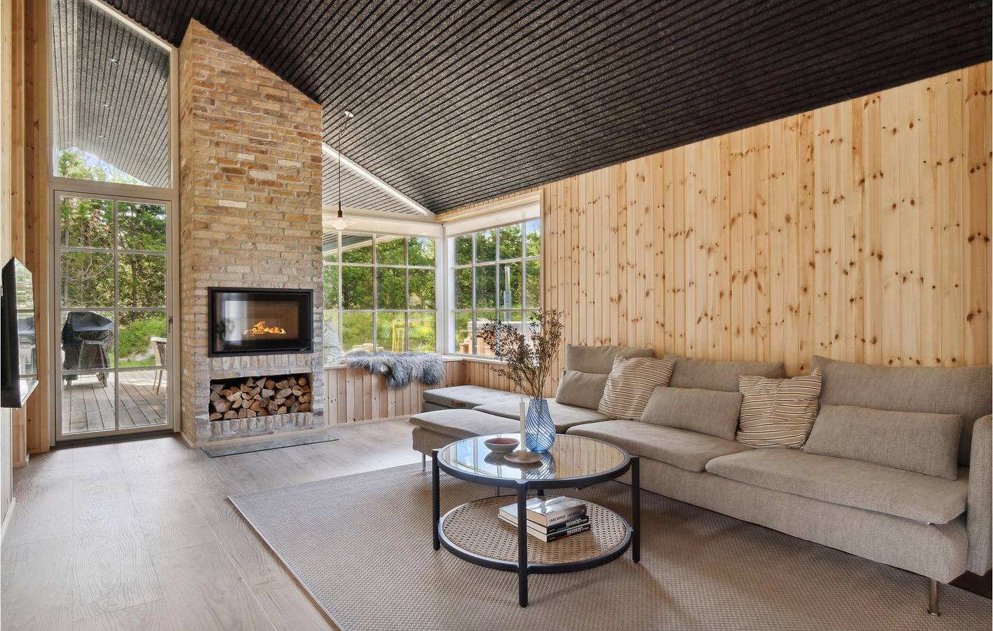 Feriehus for 8 personer med terrasse in Bratten, Jerup