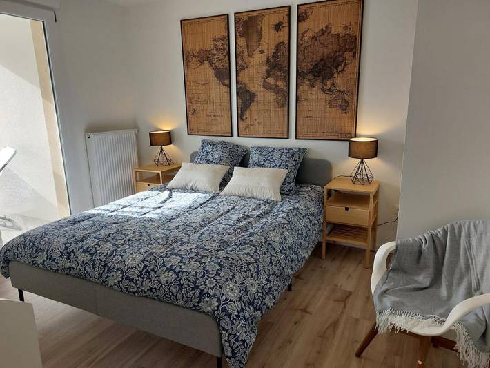 Location de vacances pour 4 personnes, avec Balcon et Terrasse à Molsheim