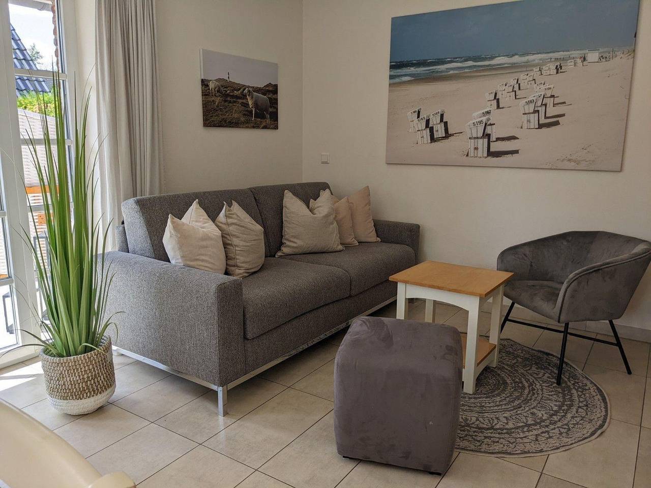 Ganze Ferienwohnung, Neu! Friesenhaus "Inselherz" Eg-Wohnung in Tinnum, Sylt (Gemeinde)