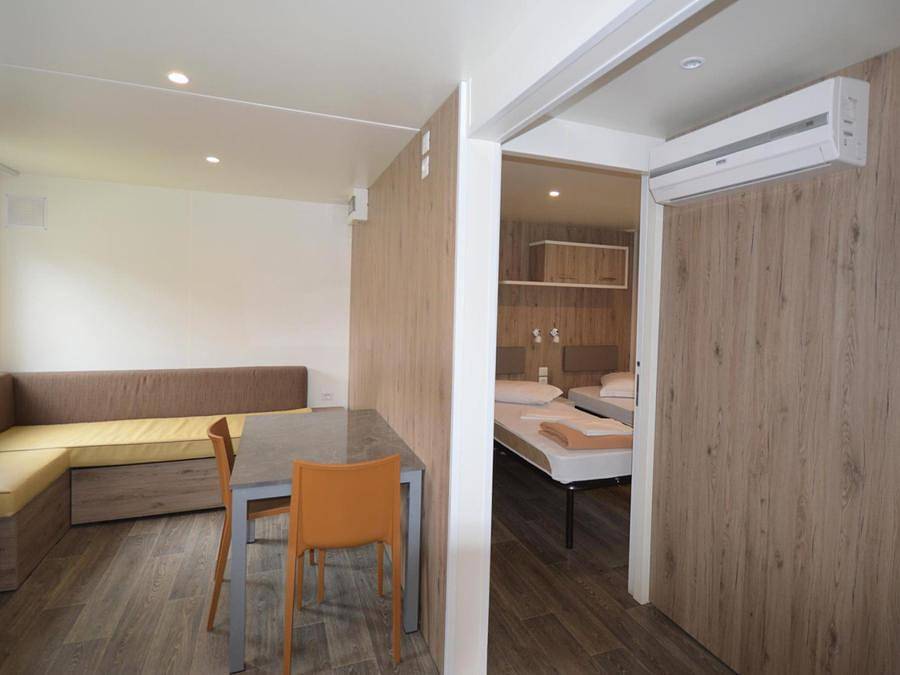 Camping Village Mugello Verde - Casa mobile 2 persone - Casa mobile - Accessibile alle persone a mobilità ridotta (2 persone comprese - 2 persone in più possibili con supplemento, contattare il campeggio) in Scarperia e San Piero, Firenze province