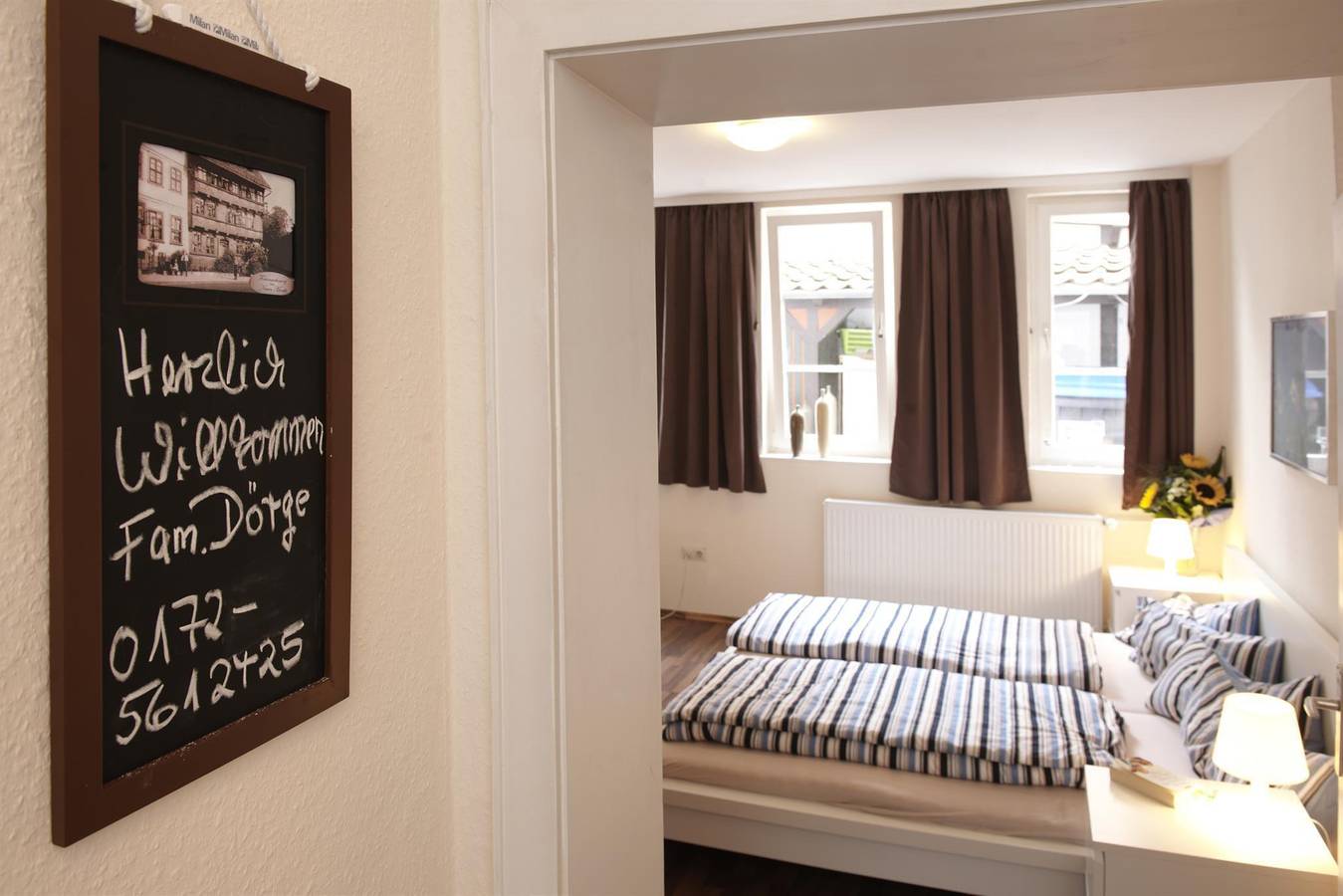 Ganze Ferienwohnung, Fewo 1: Fewo "Hopfen", Dusche, Wc, 1 Schlafraum in Einbeck, Weserbergland