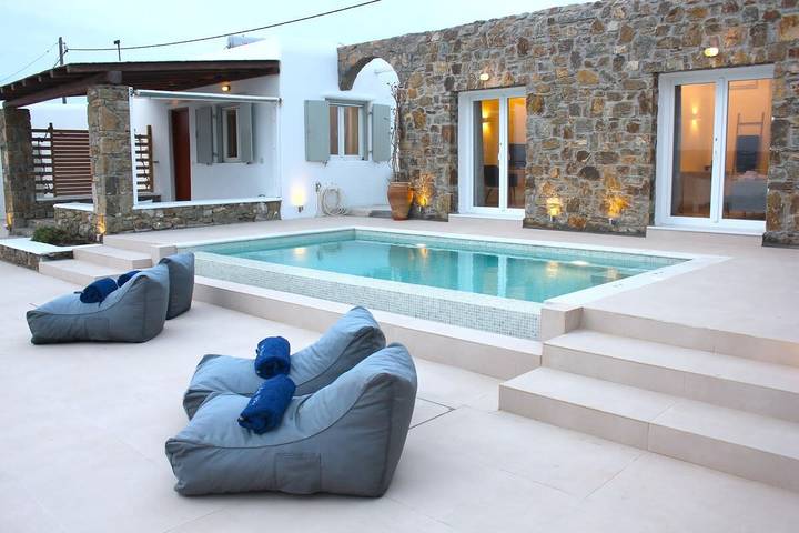 Apartment for 4 people, with Garden and Pool in Mykonos