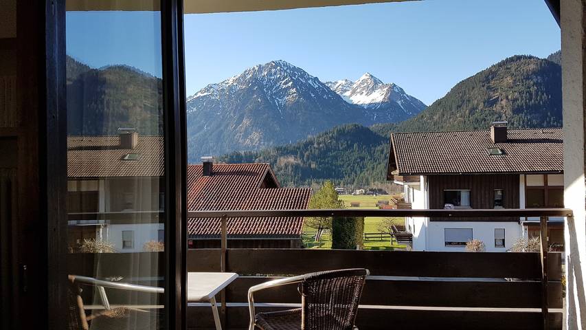 Ferienwohnung für 4 Personen, mit Balkon im Allgäu
