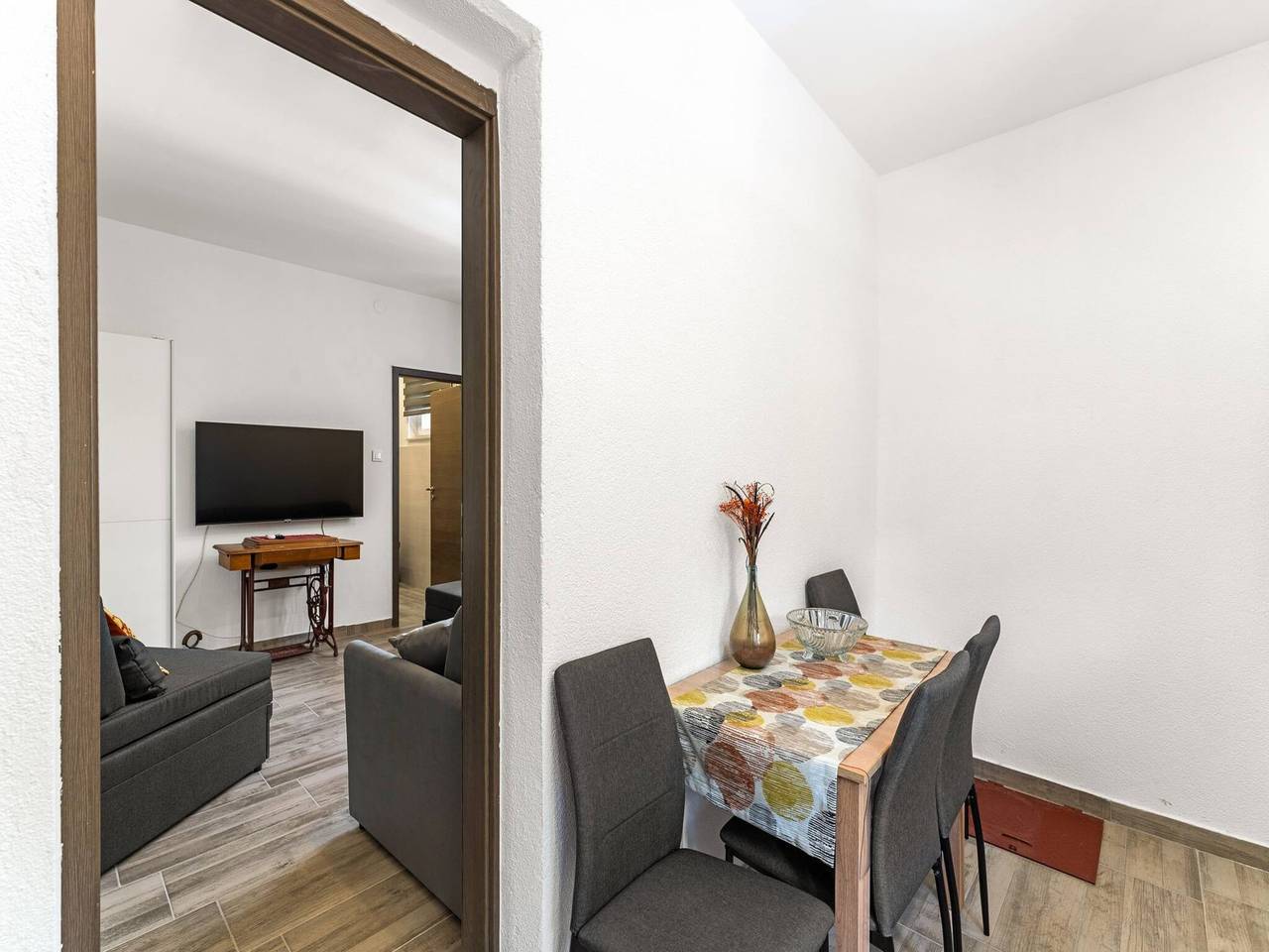 Apartment mit einem Schlafzimmer und Meerblick in Kukljica, Insel Ugljan