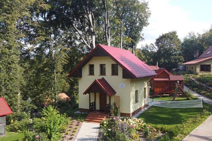 Dom dla 8 osób, z Taras i Ogród oraz Sauna w Przesieka