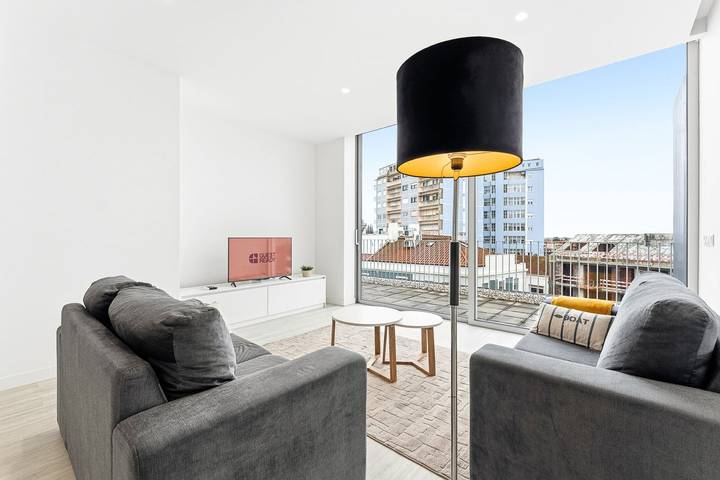 Apartamento de férias para 4 pessoas, com varanda em Aveiro